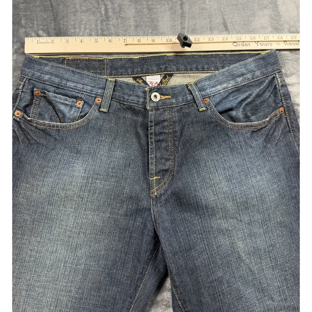 Lucky Brand Gene Montesano Men's 34 100% Cotton Denim Jeans